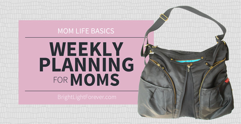 Weekly Planning for Moms : How to Make a Time Map