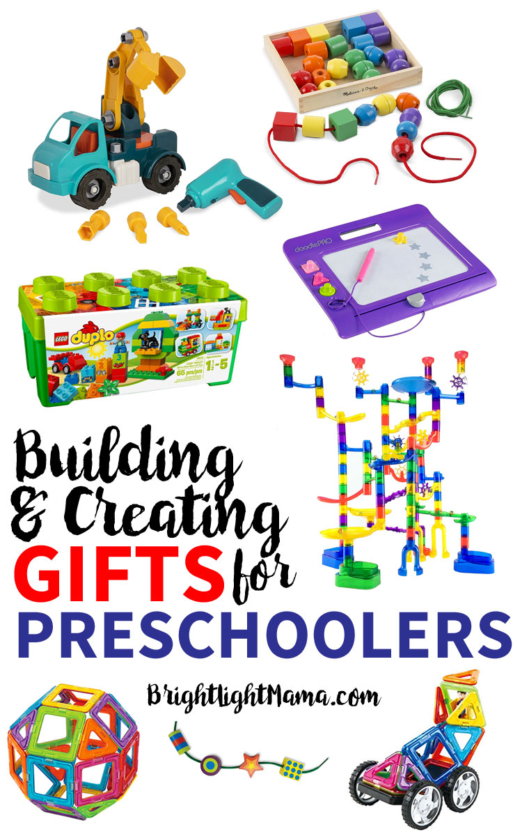 Pin of STEM and STEAM gifts for preschoolers