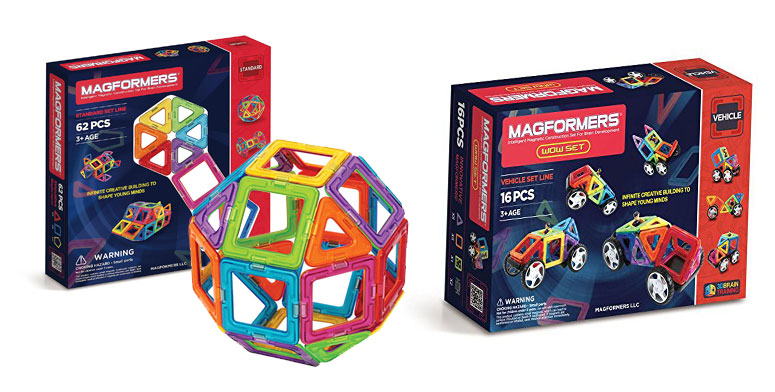 Magformers as STEM gift ideas for kids