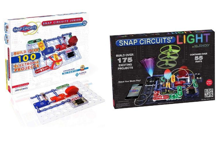 Snap Circuits LIGHT Electronics Exploration Kit | Over 175 Exciting STEM  Projects | Full Color Project Manual | 55+ Snap Circuits Parts | STEM