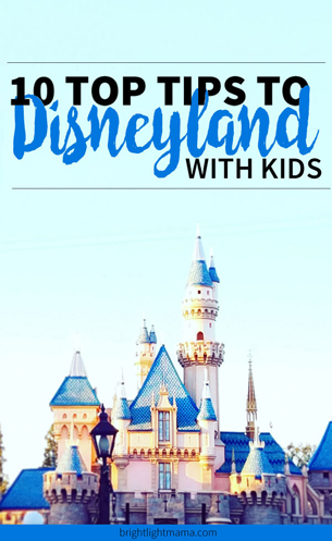 Tips for Disneyland with Kids pin