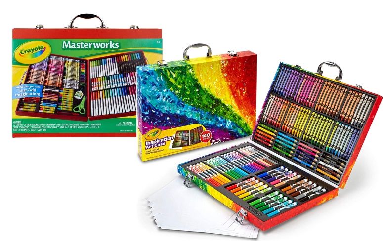  Crayola Table Top Easel & Art Kit (65 Pcs), Kids Painting Set,  Gifts for Kids, Ages 4+ : Toys & Games