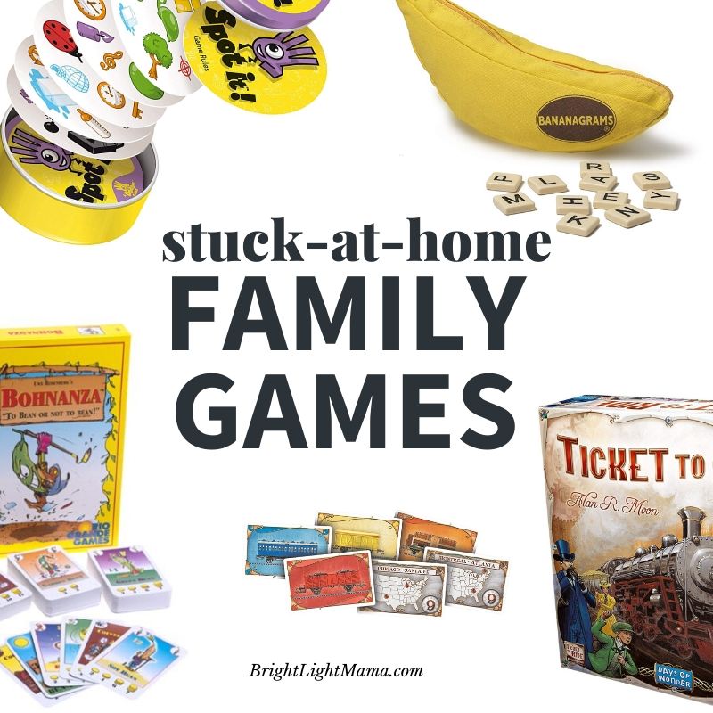 Best stuck-at-home family games