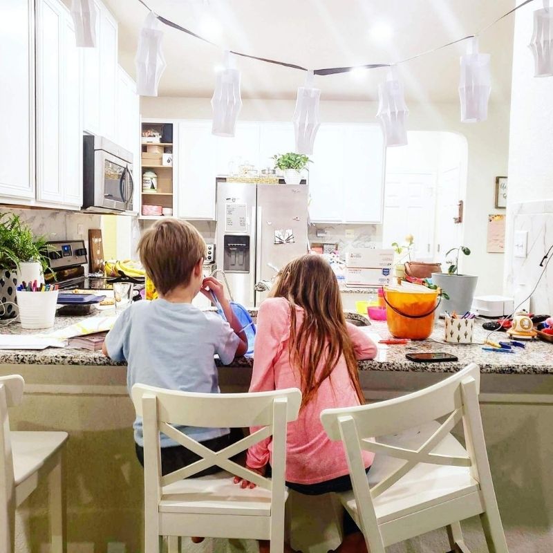 Children sitting together