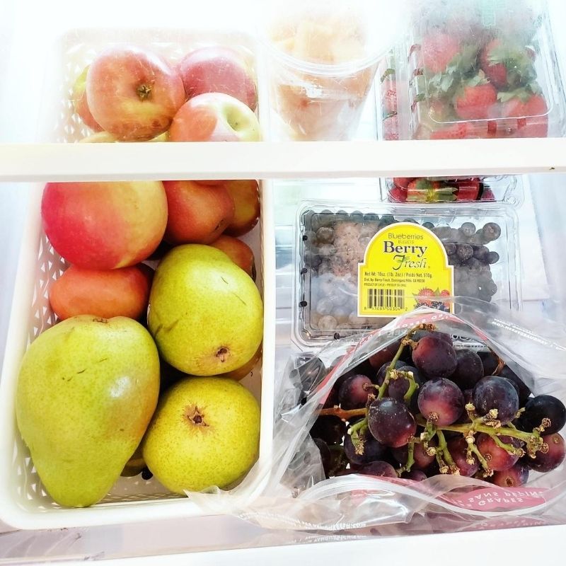 Fruit in the fridge